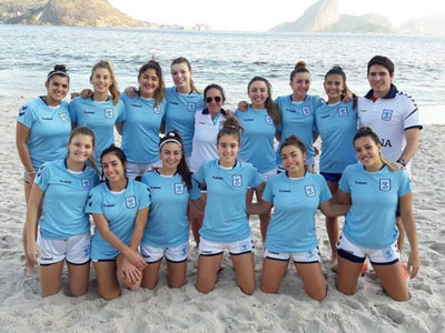 El equipo juvenil, con Fiore Corimberto, nuevamente se prepara en Brasil.