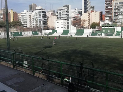 El Mate jugó en el Bajo Belgrano buscando sumar minutos de fútbol. 