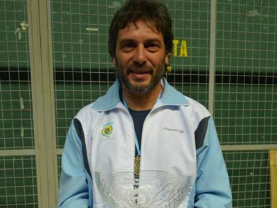 Marcelo Lupo, referente del padel local y entrenador de selecciones argentinas.