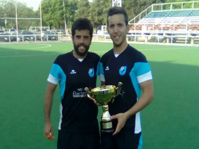 Tubio y Khul, los dos quilmeños campeones del Argentino en Tucumán.