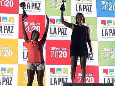 #Triatlón | Magdalena Napoli conquistó su categoría en el tradicional Triatlón de La Paz en Entre Ríos.