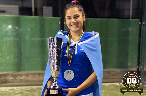 Macarena Prieto (Pádel) ternada a Mejor Deportista de los Premios DQ 2019.