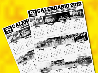 No te pierdas el calendario 2010 de DQ!