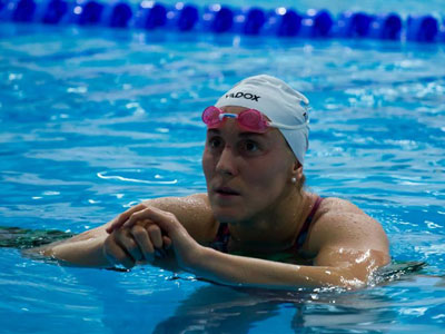 Chechu Bertoncello, referente de la natación nacional en la última década.