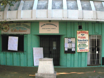 La sede del Progresista está ubicada en Cerrito 56.