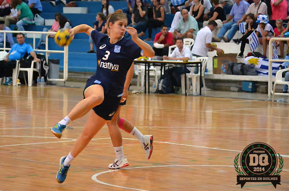 Elke Karsten (Handball) ternada a Mejor Deportista de los Premios DQ 2014.