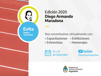 La edición 2020 de los Juegos Evita se realizarán este fin de semana.