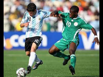 El quilmeño Guido Dal Casón tuvo su estreno en la Copa, en la derrota de Argentina frente a Nigeria.