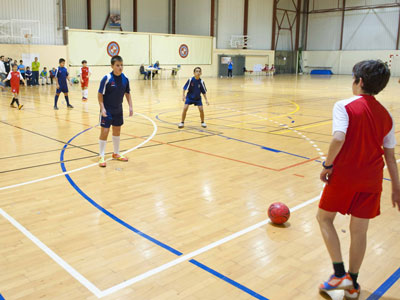 Más chicos practican futsal y el compromiso es potenciar su crecimiento.