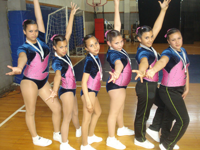 Algunas de las chicas que el domingo participaron del Torneo Selectivo.