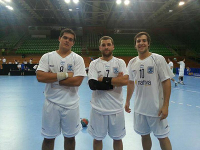 Gelosi, Foppiani y Schuld,los tres quilmeños que jugaron el Mundial Junior.