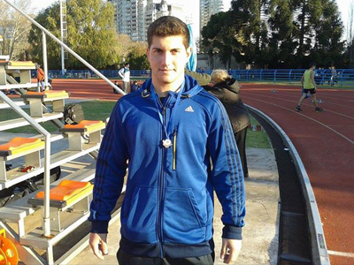 ATLETISMO: De cara al Mundial Junior de Lanzamiento de Martillo, Joaquín Gómez no para y marcó el Record Sudamericano.