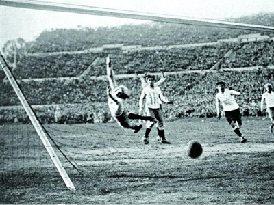 1930: Juan Botasso en la final del Primer Mundial.