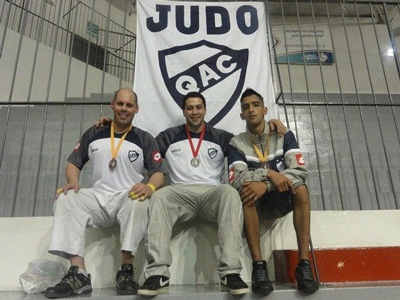 González Feilberg, a la izquierda de la imágen, será evaluado por la Confederación de Judo.