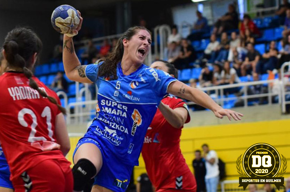 Manuela Pizzo (Handball) ternada a Mejor Deportista del Año de los Premios DQ 2020.