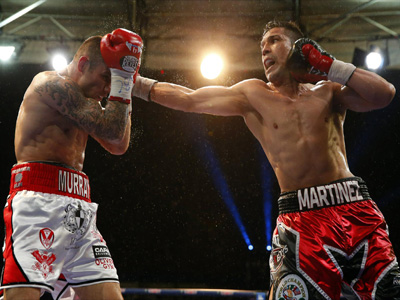 Maravilla Martínez remontó un combate chivo ante Murray.
