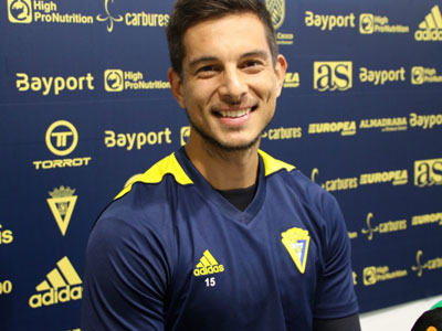 Marcos Mauro ascensió y ahora jugará La Liga junto al Cádiz.