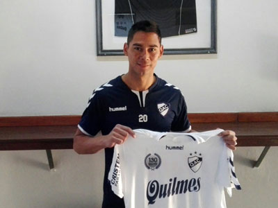 Marcelo Cardozo es el primer refuerzo de Quilmes en esta pretemporada.