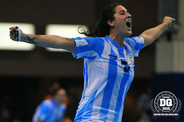 Manuela Pizzo (Handball) ternada a Mejor Deportista de los Premios DQ 2015. 