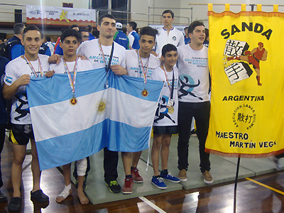 ARTES MARCIALES: Cinco peleadores quilmeños se consagraron medallistas en la Copa Sudamericana de Sanda.